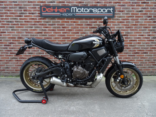 Yamaha XSR700 # 6100KM # 2022 # Historic Black # Als Nieuw!
