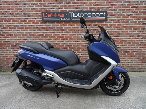Sym Maxsym 400 i TCS # 2021 # 8300KM # Matt Blue # Als Nieuw